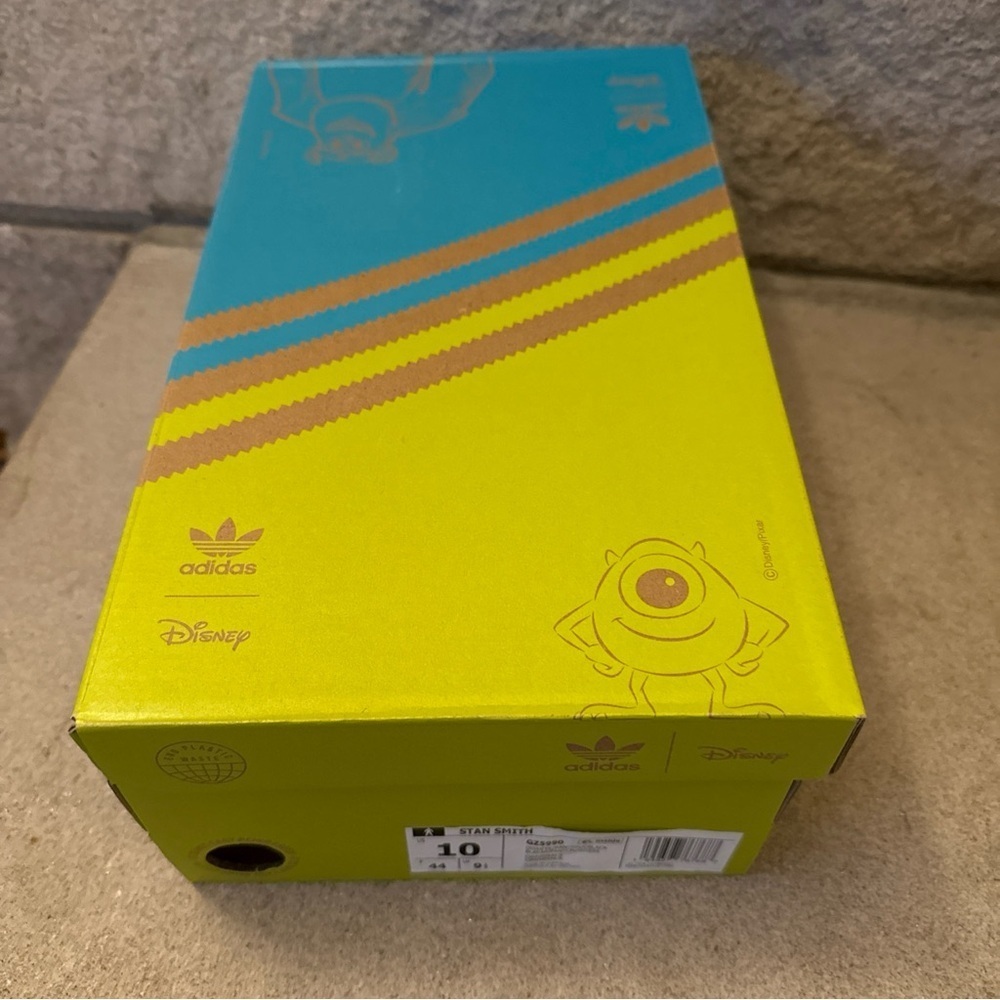 Adidas Stan Smith x Monsters Inc Mike Sulley Men’s Size 10 GZ5990 - Picture 8 of 9